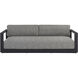 Tavira Charcoal / Lanikai Salt And Pepper Outdoor Sofa in Charcoal / Lanikai Salt / Pepper